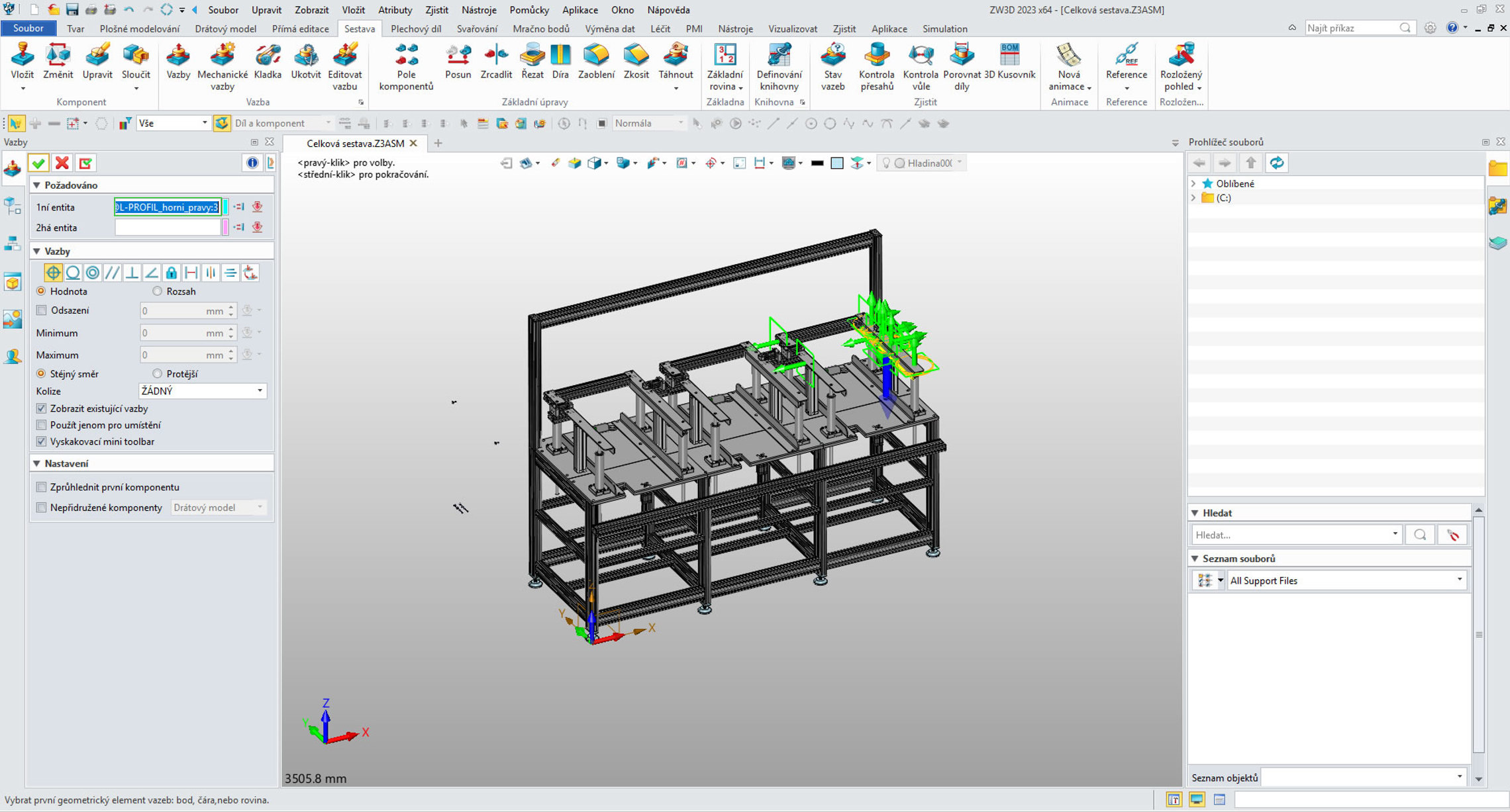 Konstrukční činnost - servis
